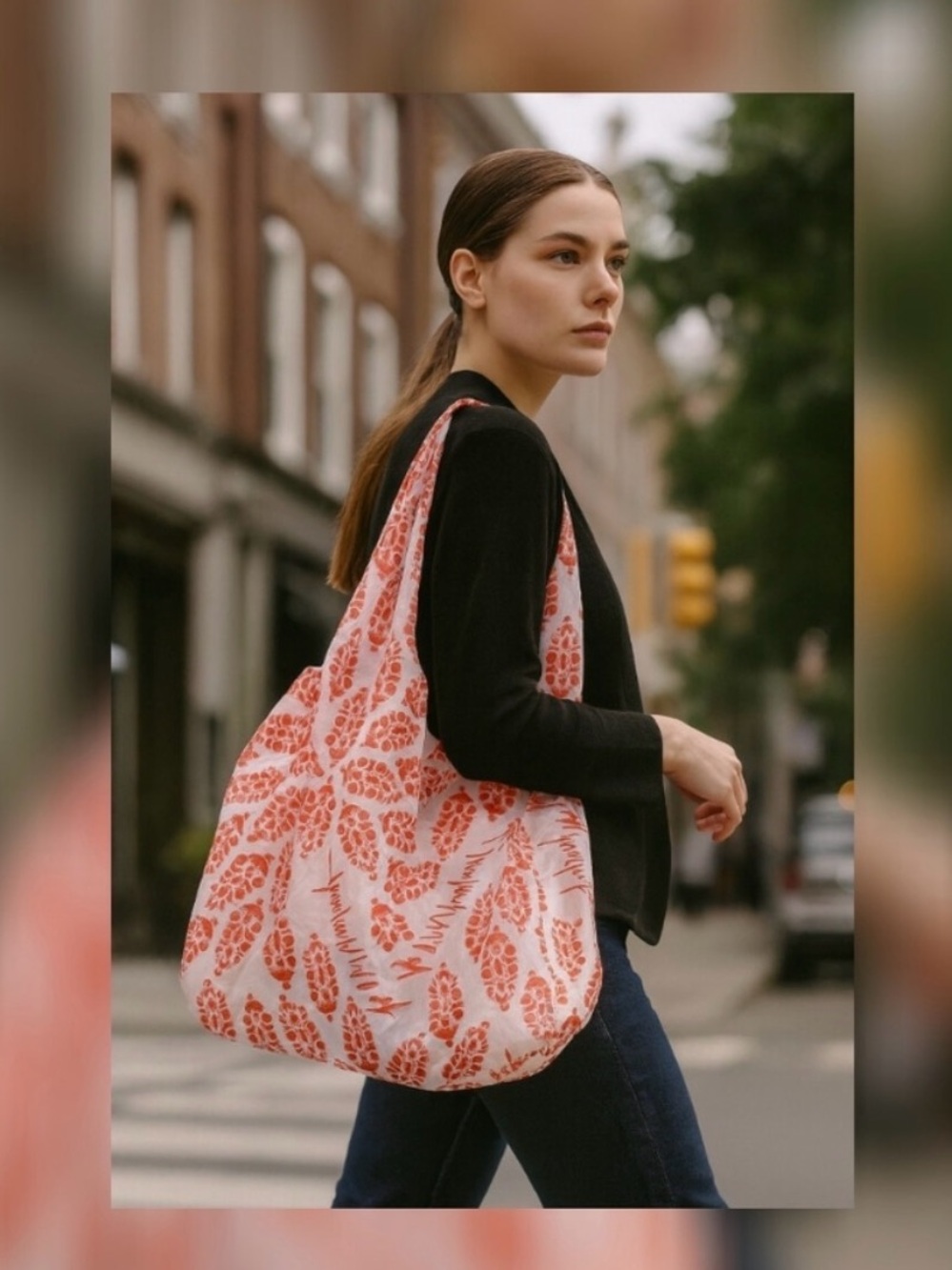 Free people Movement reusable oversized nylon crossbody tote bag